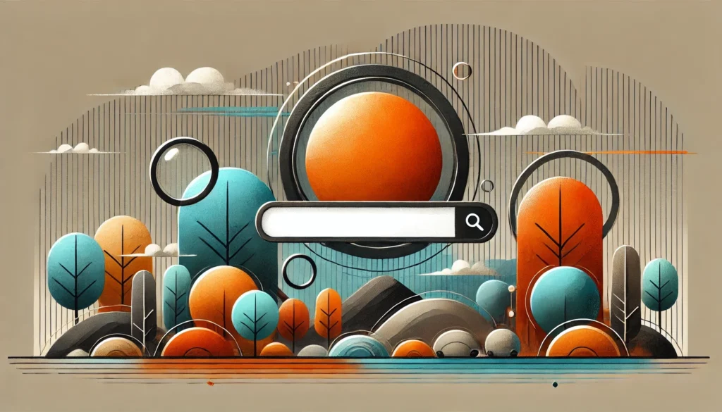 A search bar depicting OpenAI's SearchGPT