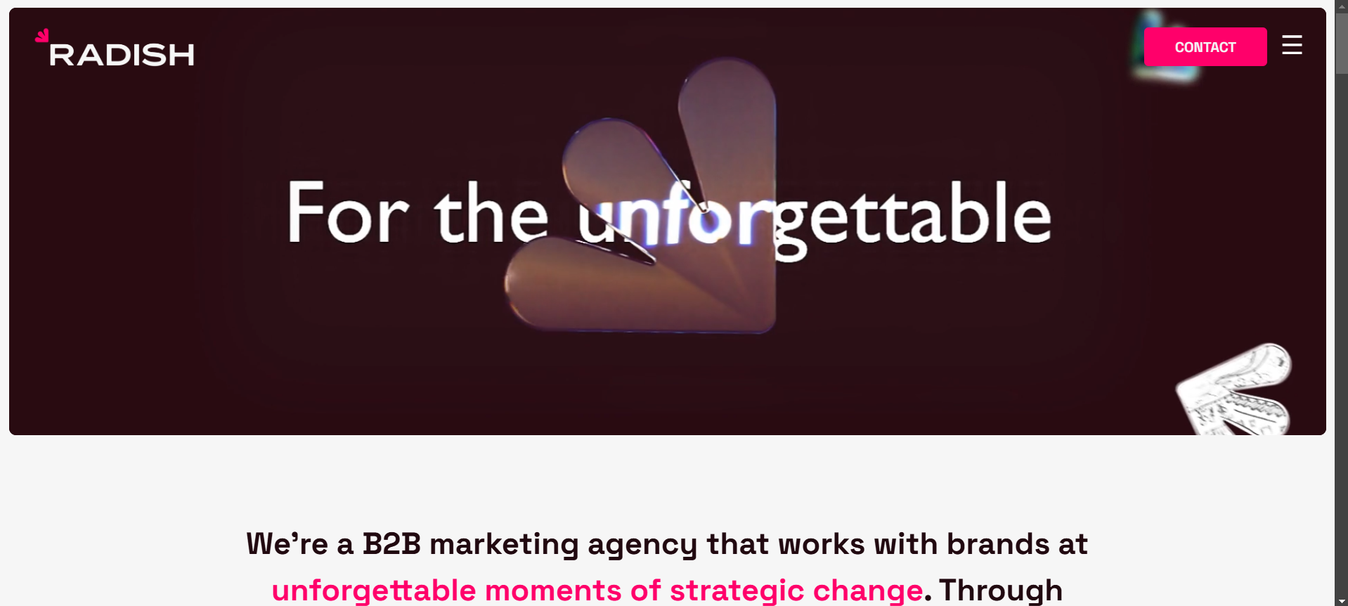 Top B2B marketing agency 2025