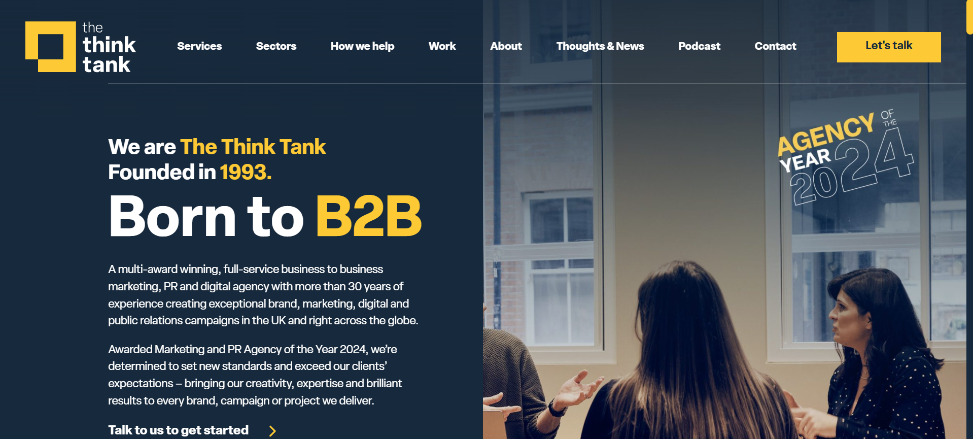 Think Tank B2B Marketing Agency