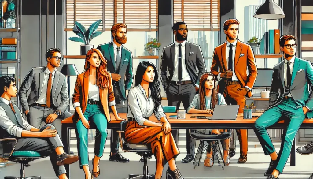 b2b digital marketing agency team photo