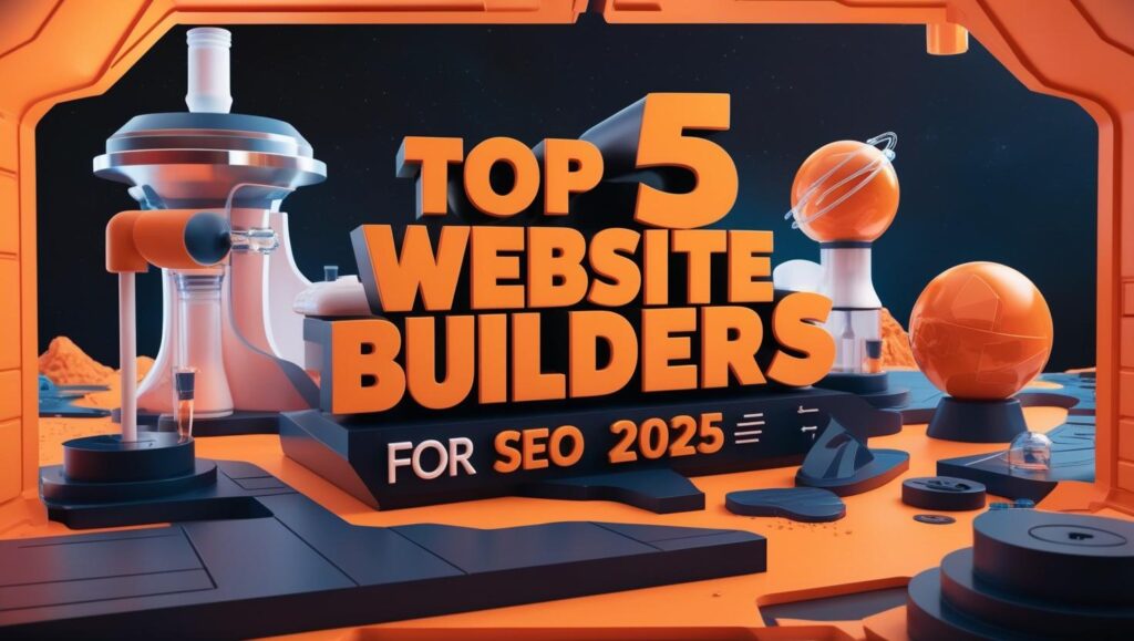 TOP 5 WEBSITE BUILDERS FOR SEO
