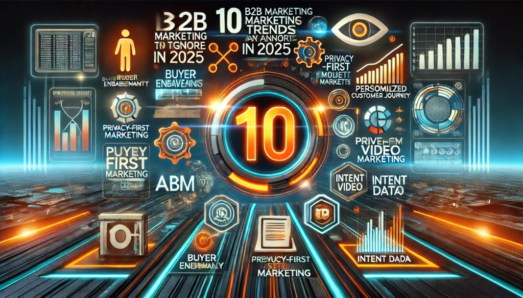 Top 10 B2B marketing trends