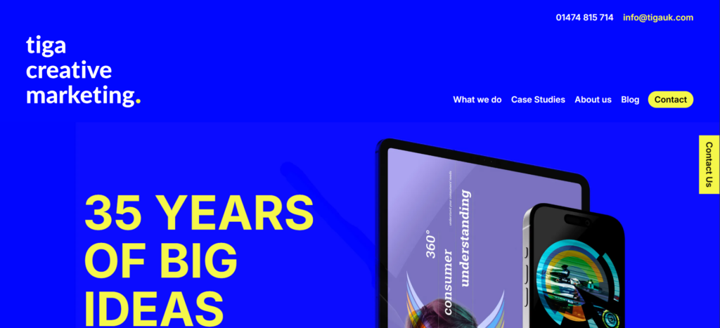 Tiga Creative Website